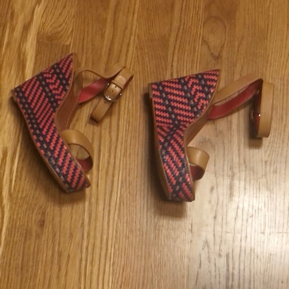Coach Gemma Wedge Sandals - Picture 8 of 14